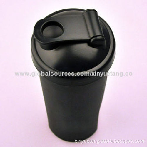 Protein Shaker Bottles with Black Color, BPA Free